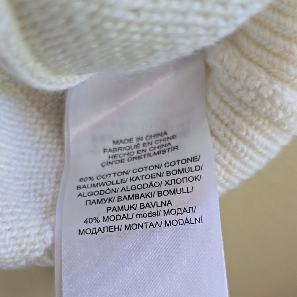 Ralph Lauren White Sweater Top - Picture 5 of 6
